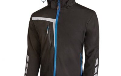 GIACCA SOFT SHELL STRECH CON  INSERTI REFLEX