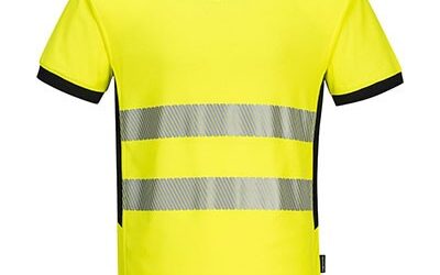 T-shirt  con scollo a V Hi-Vis